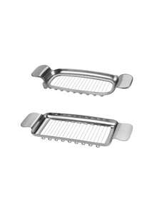 Cirelle 1pc Stainless Steel Cheese Slicer, Butter And Foie Gras Cutter, Kitchen Gadgets With Sharp Blades, Durable Metal Cheese Separator, Ideal Christmas Gift, Butter Cutting Gadget. Functional Design: Stainless Steel Structure