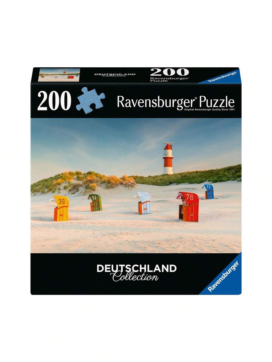 Ravensburger Leuchtturm 200 Pieces Adults Puzzles 8 Years+ 12001477 - Multicolor - View 1