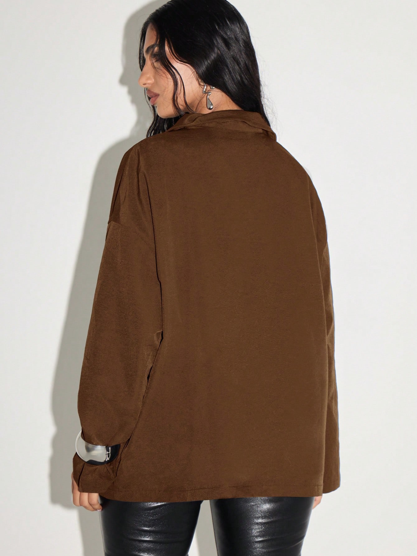 KIZN Pulloverhemd mit Viertelreißverschluss und Kragen