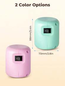 Teckwe Pompa elettrica per sacchetti sottovuoto, pompa da viaggio portatile per il sottovuoto, pompa per sigillare e comprimere vestiti e vari sacchetti sottovuoto, per conservare camicie, maglioni e tutti i capi a casa