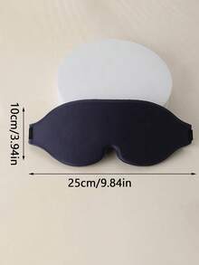 1 PC 3d Contour Sleep Eye Mask, Lightweight And Comfortable, Ideal For Deep Sleep And Relaxation, Adjustable Soft Eye Mask, Suitable For Yoga, Travel And Daily Use,School,Back To School,Travel,Travel Essentials,Home Essentials,Eye Mask,Sleep Mask - Multicolor - View 3