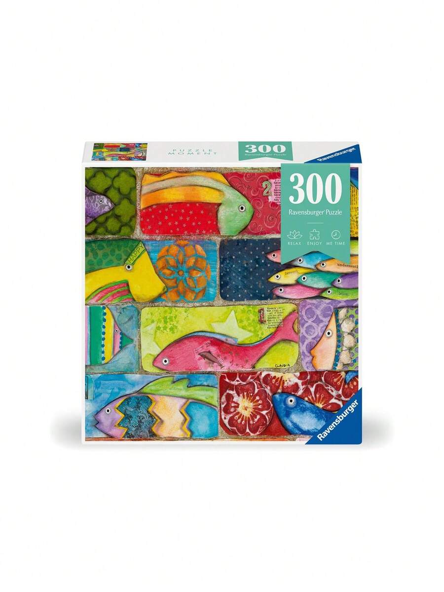 Ravensburger Moment: Splashy Fish 300 Pieces Adults Puzzles 14 Years+ 12001328 - Multicolor - View 1