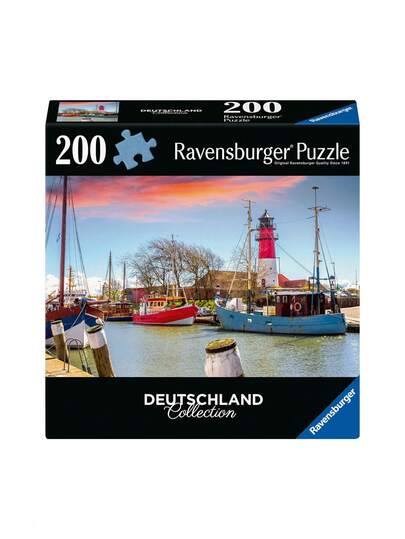 Ravensburger The Port Of Büsum 200 Pieces Adult Puzzles 8 Years+ 12001476