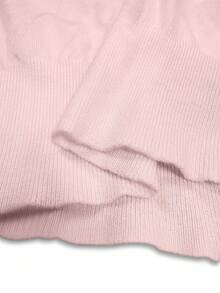 Lumivelle Christmas Women's All-Match Round Neck Casual Versatile Long Sleeve Knit Sweater - Baby Pink - View 8