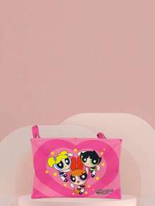 THE POWERPUFF GIRLS X Joivida 1 件带有可爱印花的宠物玩具收纳篮。 - 粉色 - 查看 10