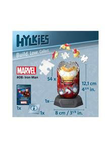 Ravensburger Hylkies Iron Man 54 Piece Jigsaw Puzzle Age 8 Years+ 12001157 - Multicolor - View 3