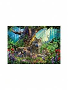 Ravensburger Wolves In The Forest 1000 Pieces Adults Puzzles 14 Years+ 12000477 - Multicolor - View 2
