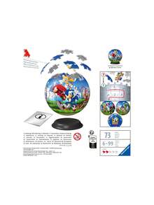 Ravensburger سونيك 72p - متعدد الألوان - مشاهدة 3