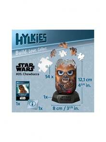 Ravensburger Hylkies 'Chewbacca 54 Piece Jigsaw Puzzle Age 8 Years+ 12001016 - Multicolor - View 3