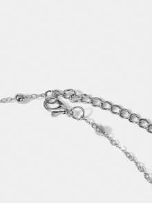 SCOOBY-DOO X SHEIN Women Chain Necklaces - Silver - View 4