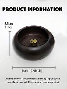 1PC Small Minimalist Style Wooden Incense Stick Holder, Portable, Suitable For Home, Office, Hotel Decoration,Souvenirs Valentine's Day Mother's Day Gifts Birthday Graduation - 彩色 - 查看 7