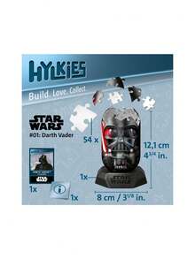 Ravensburger Darth Vader 54 Piece Jigsaw Puzzle Age 8 Years+ 12001012 - Multicolor - View 3