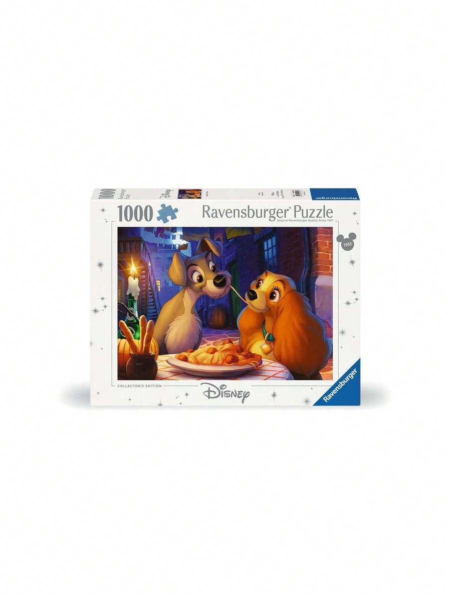 Ravensburger Disney Collector's Edition: Lady And The Tramp 1000 Pieces Adults Puzzles 14 Years+ 12000003 - Multicolor - View 1