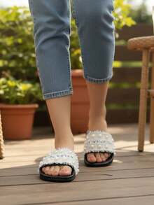 Women Flats - 黑色 - 查看 2