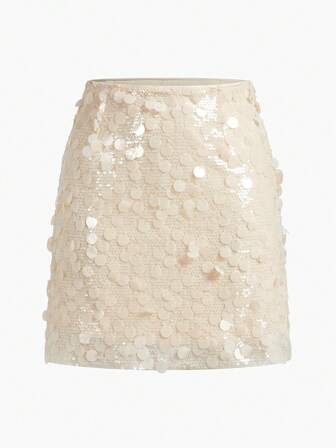 MOTF PREMIUM WOMEN'S FASHIONABLE SEQUIN SKIRT
