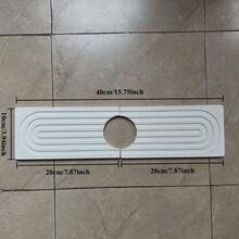 1/4PCS Kitchen Faucet Mat - Diatomite Splash Guard For Sink, Quick-Drying Water Absorbing Stone Tray Includes Sandpaper Suitable For Kitchen Sink Bathroom Bath Tub Quick Dry Non-Slip Easy To Clean,17.7x3.9in,23.6x3.9in - Multicolor - View 19