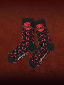 HARRY POTTER X SHEIN Women Crew Socks - Multicolor - View 1