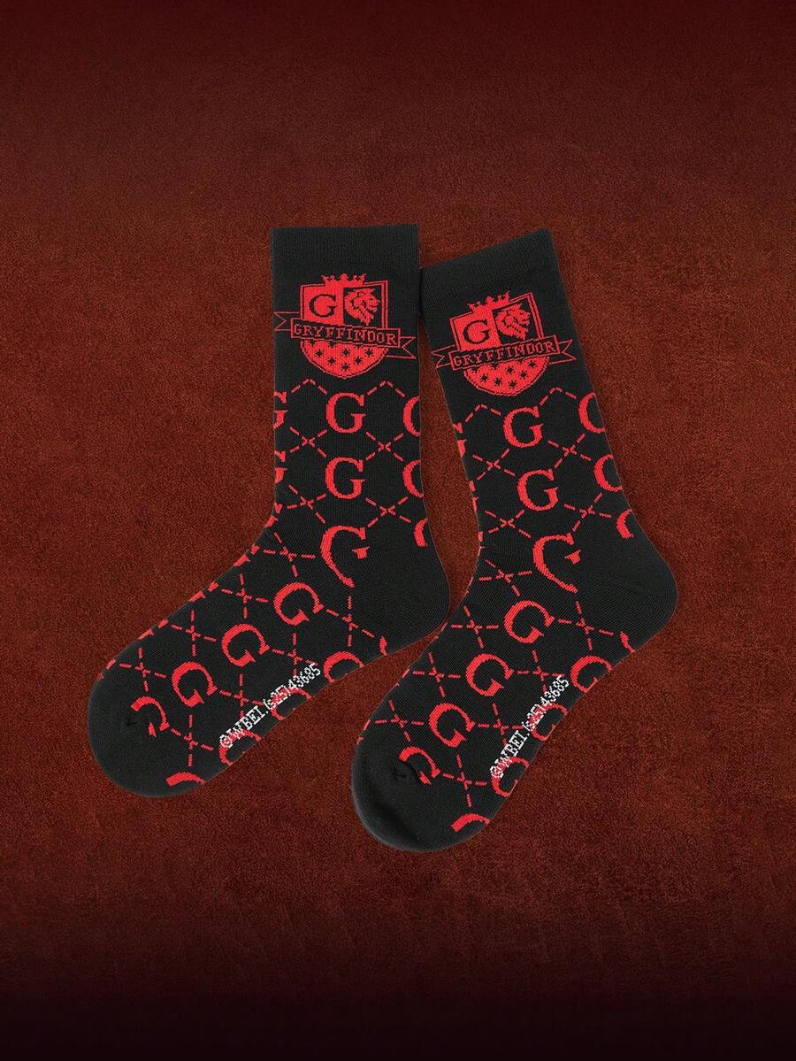 HARRY POTTER X SHEIN Women Crew Socks - Multicolor - View 1