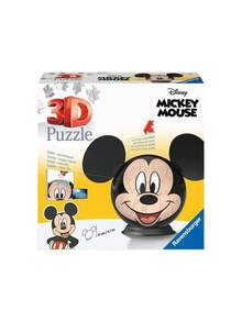 Puzzle-Ball Disney Mickey Mouse Mit Ohren 72 Piece Jigsaw Puzzle Age 6 Years+ 11761 - Multicolor - View 1