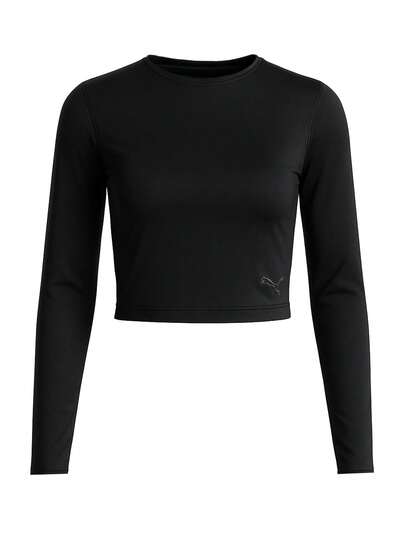 Puma Intergalactic Women Crop Top Black