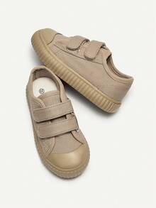 Cozy Pixies A Pair Of Boys' All-Season Brown Retro Vulcanized Canvas , Classic, Durable Baby Sneakers - Coffee Brown - View 7