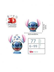 Ravensburger Disney Stitch 72 Piece Jigsaw Puzzle Age 6 Years+ 11574 - Multicolor - View 3