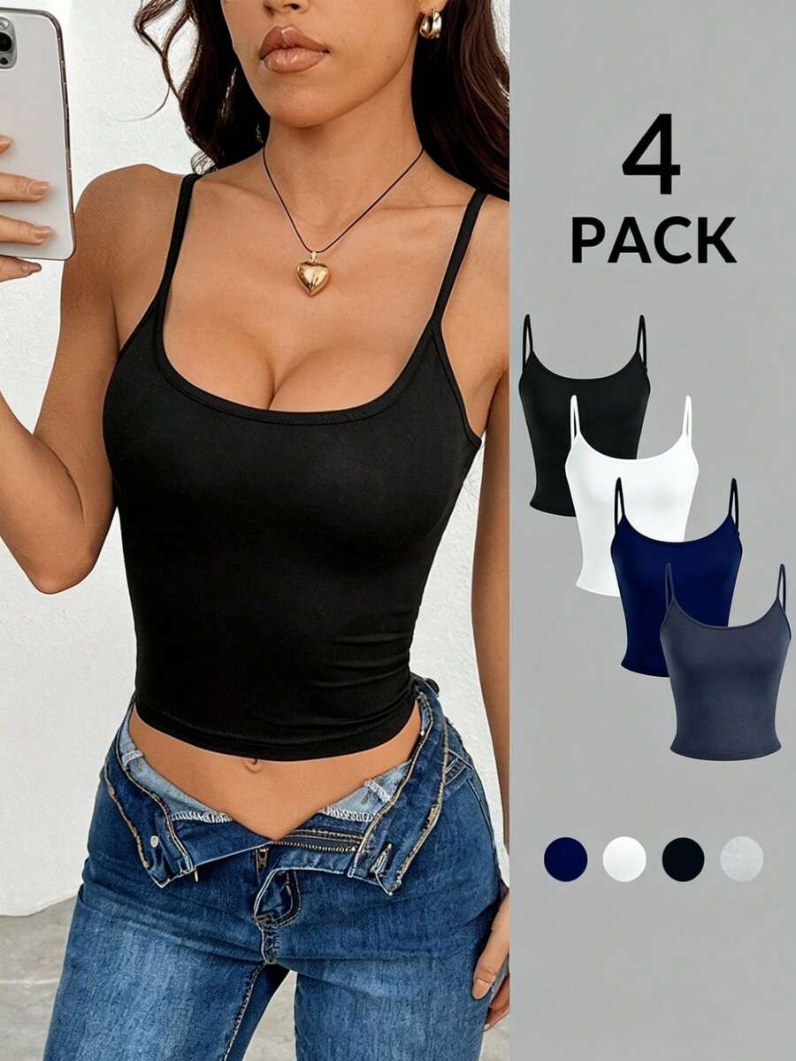 Women Tank Tops & Camis - Multicolor 2 - View 1