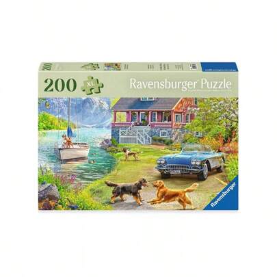 Summer Lake House 200 Pieces Adults Puzzles 9 Years+ 12001370