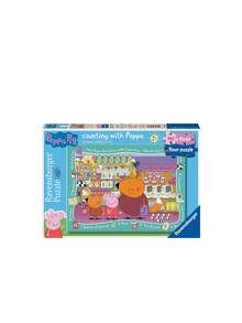 Ravensburger Peppa Pig Mein erstes Stockwerk 16 Stücke Puzzle für Kinder ab 2 Jahren 3165 - Verschiedenfarbig - Übersicht 1