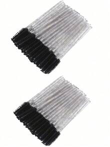 200/100pcs /70pcs /50pcs /10pcs Bulk Disposable Mascara Wands Eyelash Brush Spoolies Makeup Applicator Eye Lash Extension Eyebrow Comb Makeup Tools Room Decor Vanity Travel Bedroom Beauty Supplies Professional Lash Kit Makeup Accessories Beauty Tools - Multicolor - View 15