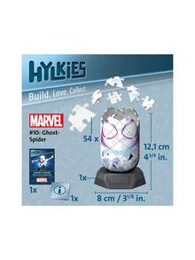 Hylkies Ghost Spider 54 Piece Jigsaw Puzzle Age 8 Years+ 12001159 - Multicolor - View 3
