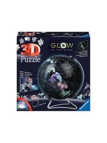 Ravensburger Star Globe Glow In The Dark 180 Piece Jigsaw Puzzle Age 6 Years+ 11544