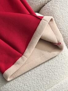 Franclia New Red Retro Versatile Casual Flared Pants For Women - Red - View 7