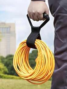 1PC Heavy Duty Storage Straps With Carrying Handle Hook And Loop Fastener For Garden Hose Extension Cord Cable Garage Boat RV Organization Home Tool Accessories - Multicolor - View 1