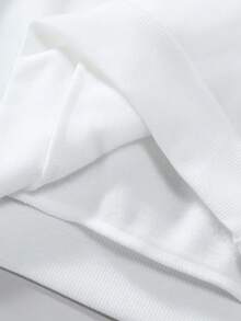 PAVTROS Manfinity Streetrush 男士街头风流行INS同款交叉植绒保暖连帽衫，适合户外音乐节、夜店、酒吧等场合，也可作为男友/老公礼物、周年纪念礼物、街头服饰、运动服，保暖舒适，适合秋冬季节，长袖上衣 - 白色 - 查看 5