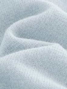 SHEIN Newborn Baby Girl Cute Heart Pattern Pink Long Sleeve Knitted Romper, Autumn/Winter  Fashion