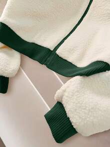 GlowEve 女士休闲冬季外套 - 墨綠色 - 查看 4