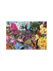 Ravensburger Hummingbirds&Butterflies 200 Pieces Adults Puzzles 9 Years+ 12001369 - Multicolor - View 2