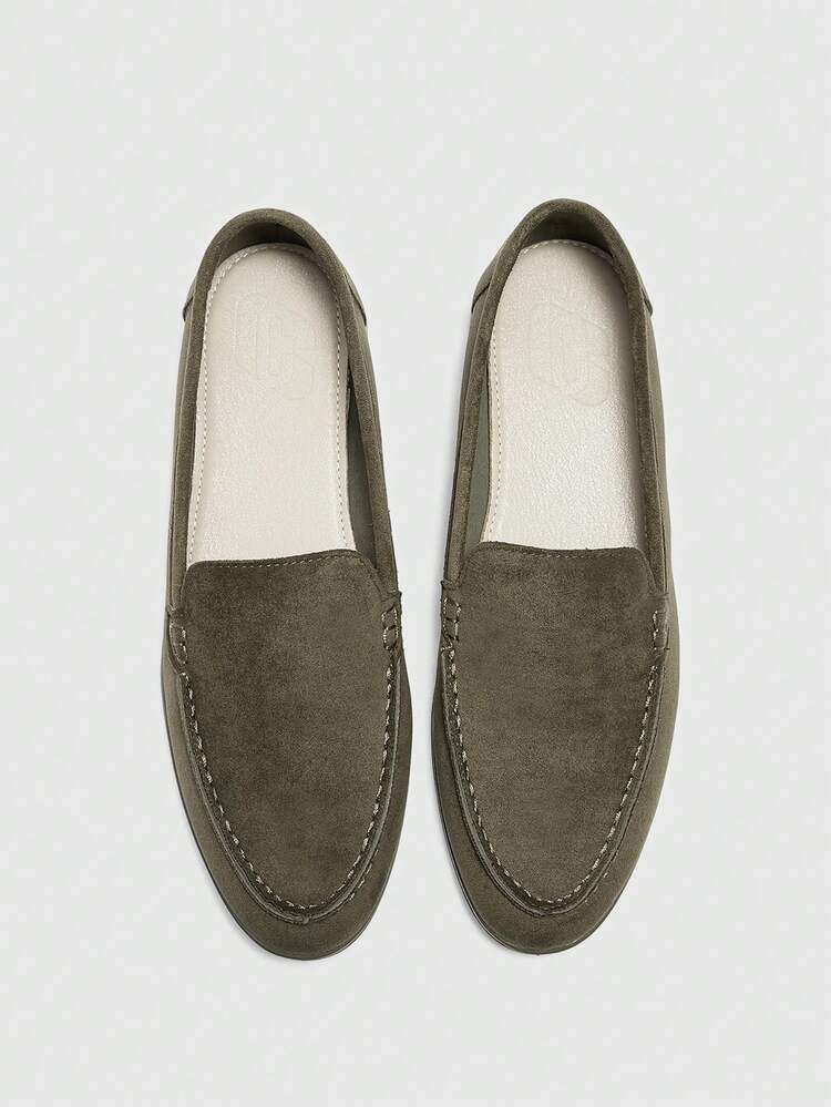 CUCCOO BIZCHIC Women's Casual Slip-On Flat Athletic Sneakers For Christmas Spring Shoes