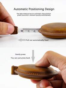 Cirelle 1 Thước dây thủ công - Thước dây cầm tay, Thích hợp cho Kiến trúc sư, Thợ xây, Tự làm, Mang theo hàng ngày - Dụng cụ bền, Dụng cụ xây dựng, Nét quyến rũ thôn quê, Thủ công mỹ nghệ, Túi đo, Phụ kiện thợ xây - Nhiều màu - Xem 3