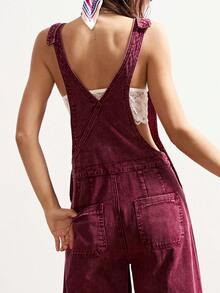 Bohemela 波西米亚风休闲纯色宽松连体裤，适合冬季、圣诞节和新年穿着。