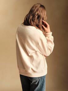 Écloséra Casual Everyday Women's Sweatshirt, New Autumn And Winter Style, Round Neck Women's Sweatshirt, Loose And Slimming Women's Sweatshirt, Heat Transfer Printed Women's Sweatshirt, Christmas Pullover Sweatshirt, New Year's Women's Sweatshirt - Multicolor - View 6