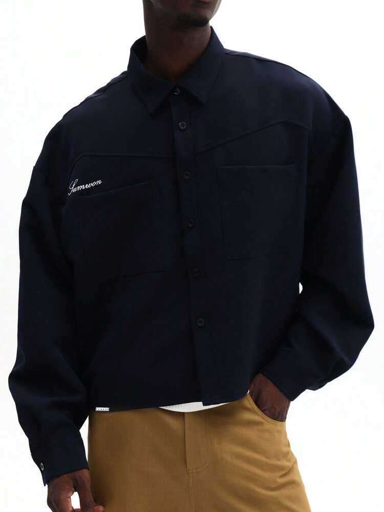 Oversized Button Down Casual Shirt