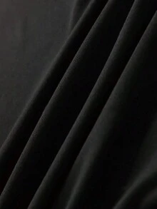 EMERY ROSE Dos piezas de camiseta de manga larga de cuello redondo de unicolor casual para mujer, adecuada para uso diario