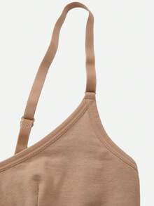 Ocili 100% Cotton Front Closure Minimalist Quality Comfortable Soft Front Closure Women Bra - Camel - View 10