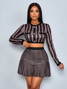 SOLERSUN Sexy und eleganter Pendler Damen Karoanzug mit Langarm für Herbst und Winter im Stil des alten Geldes, geeignet für Halloween und Weihnachten - Schwarz - Übersicht 5