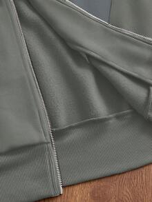 SWAVVY 男士针织休闲宽松长袖连帽卫衣