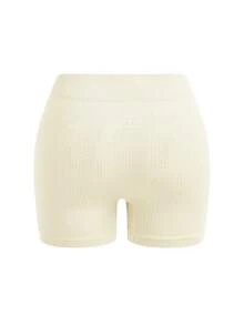 Snug Zone 7 piezas Boyshorts unicolor tejido de canalé - Multicolor - Ver 12