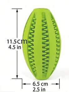 Pet Dog Chew Toys Teeth Cleaning Snack Ball Pet Dog Toy Ball Natural Rubber Super Tough Interactive Bouncy Pet Supplies - Multicolor - View 12