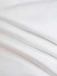 LOONEY TUNES X SHEIN 男士秋季休闲卡通字母图案圆领卫衣 - 白色 - 查看 5